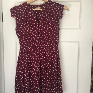 Anthropologie Button-Up Sundress